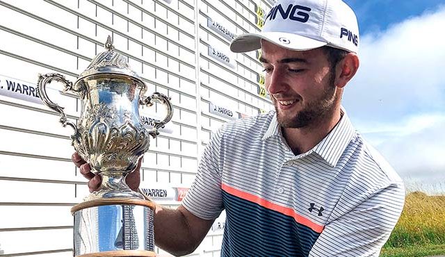 Part-time greenie Tom Williams claimed the Welsh Amateur title, underlining his desire to make a living putting on greens
