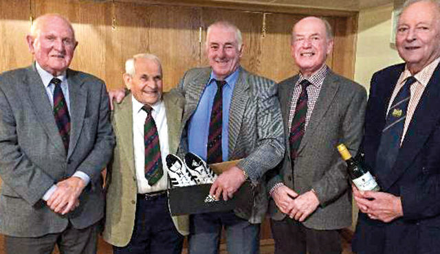 Farmers' Golf Society were relieved to get back into action